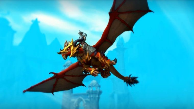 Yeni World of Warcraft özelliği Dragon Riding uçma tecrübesini çok değiştiriyor