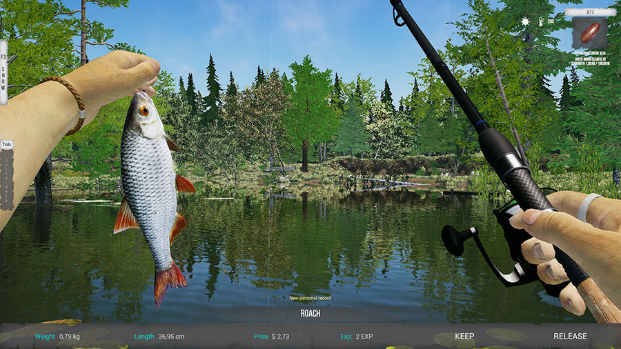 Ultimate Fishing Simulator 2 balık yakalama görüntüsü
