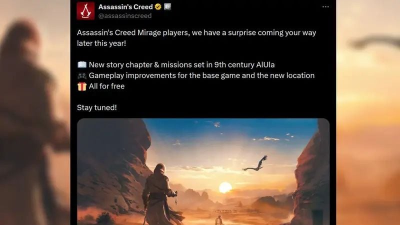 Assassin’s Creed Mirage İçin Ücretsiz DLC Duyuruldu