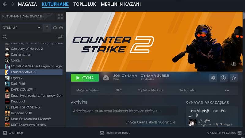 Windows'ta Counter-Strike 2 Hata 1114 nasıl düzeltilir? - 2