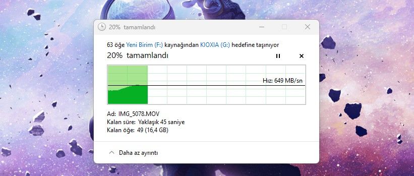 Kioxia Exceria Plus Taşınabilir SSD