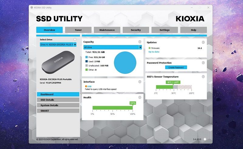 Kioxia Exceria Plus Taşınabilir SSD