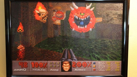 John Romero'nun evindeki Doom resmi!