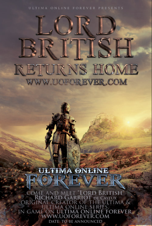 Lord British Ultima Online'a mı dönüyor?