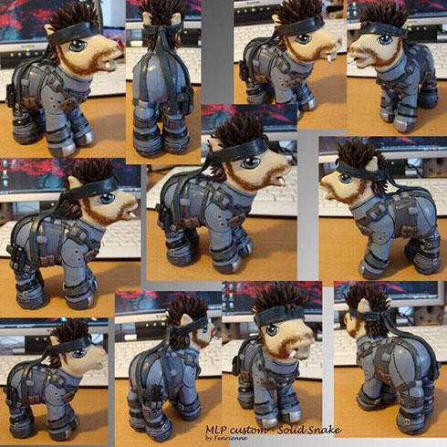 Solid Snake'i daha önce hiç böyle görmediniz!