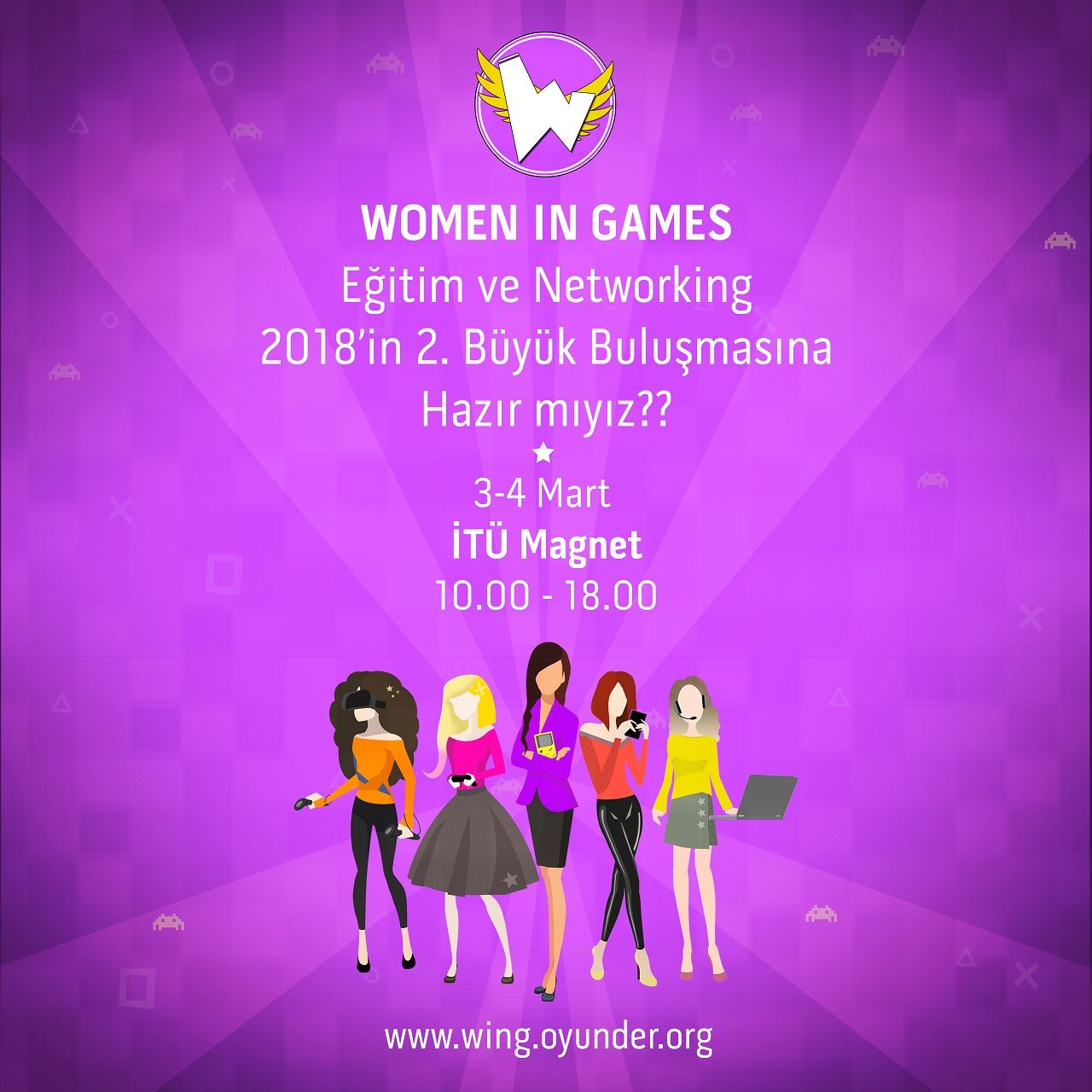 Oyun dünyasının kadınları İstanbul’da bir araya geliyor