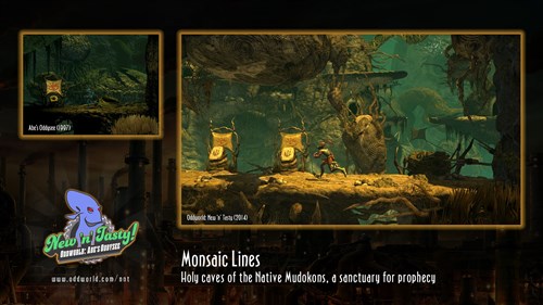 Oddworld: New 'n' Tasty'den karşılaştırma görüntüleri geldi!