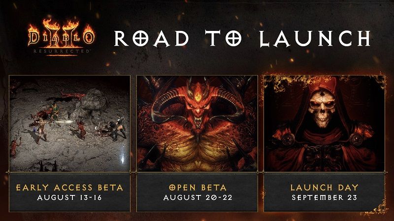 Diablo 2 Resurrected açık beta detayları açıklandı