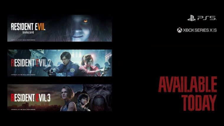 Resident Evil 2, 3 ve 7 için yeni nesil konsol güncellemesi geliyor