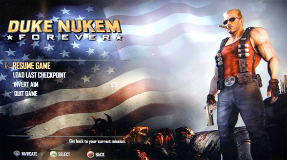 Duke Nukem Forever demosu için anahtar