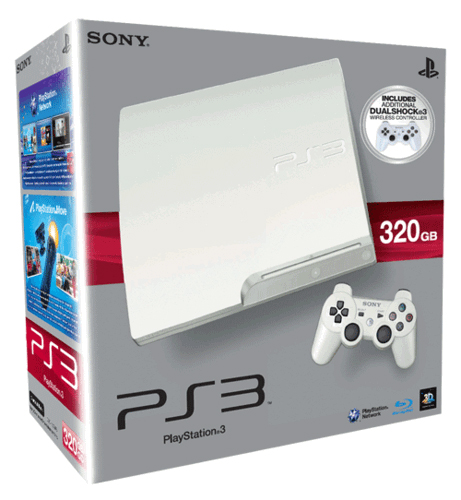Beyaz PlayStation 3 İngiltere'de gözüktü