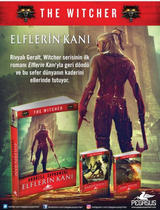 The Witcher: Elflerin Kanı kitabı ön siparişe açıldı