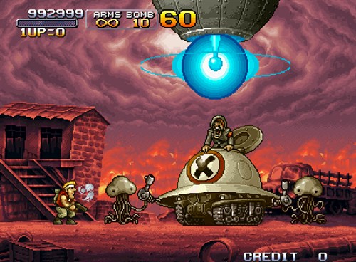 Metal Slug X, Steam yolcusu