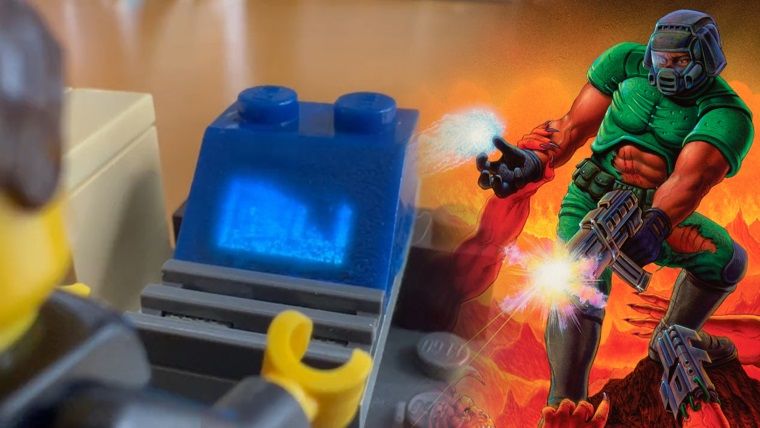 Doom sonunda bir Lego parçasında da oynatıldı
