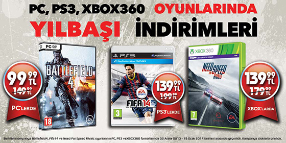 EA oyunlarında yılbaşı sürprizi