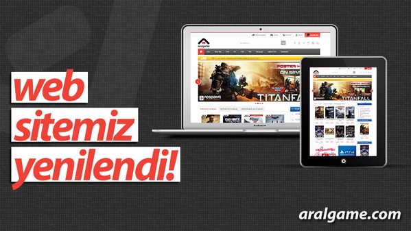 Aral Game'in web sitesi yenilendi!