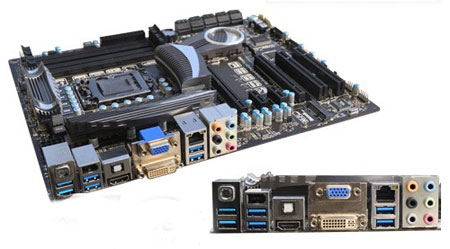 Intel Z77 yonga setli anakart gözüktü