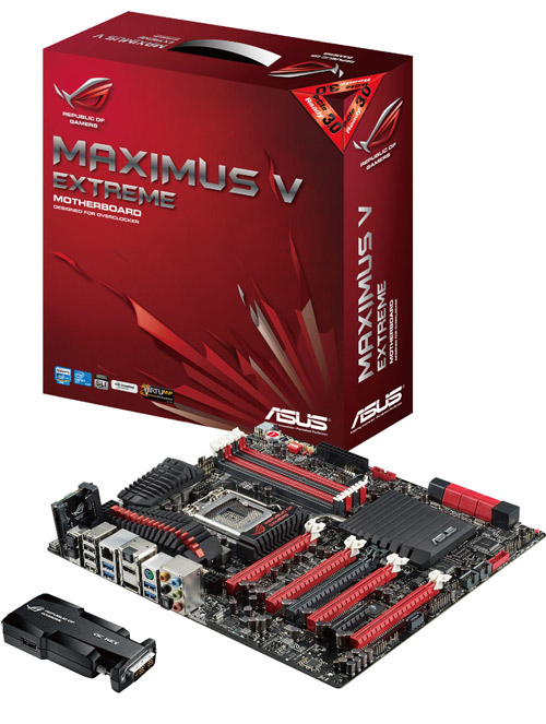 ASUS, ROG Maximus V Extreme anakartı tanıttı