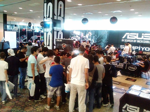 ASUS, Türk Oyuncuları GameX 2013’te bir araya geti