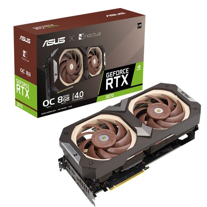 ASUS GeForce RTX 3070 Noctua Edition satışa çıktı