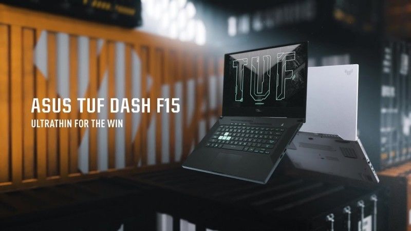 ASUS TUF Dash F15 oyuncu dizüstü bilgisayarı duyuruldu