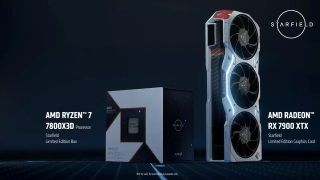 AMD Starfield temalı ekran kartı ve işlemci