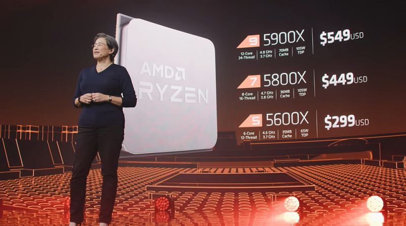 AMD Ryzen 5000 serisi işlemcileri duyuruldu