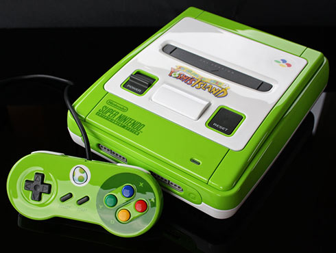 Yoshi's Island temalı Super Nintendo yaptılar