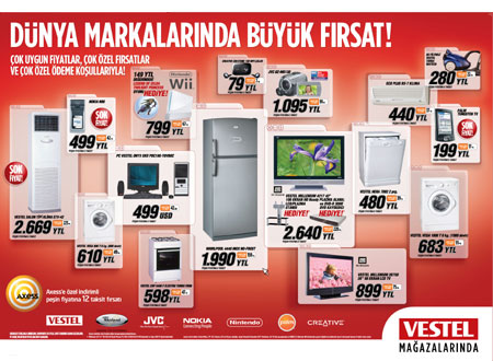 Vestel Nintendo fırsatı