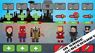 Ünlü Fantastik Kahramanları içeren, sevimli bir Türk Oyunu: Piksel Kahramanlar