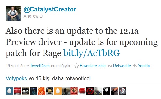 Rage için yeni AMD Catalyst sürücüleri geldi