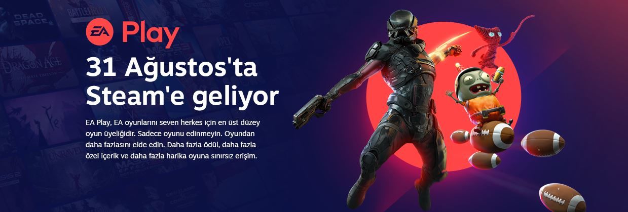 EA Play, 31 Ağustos'ta Steam platformuna geliyor