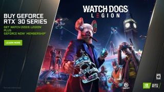 RTX 3000 kart alana Watch Dogs: Legion ve 1 yıllık GeForce Now üyeliği bedava