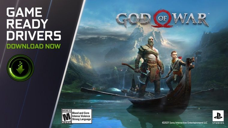 God of War için NVidia ekran kartı sürücüleri yayınlandı