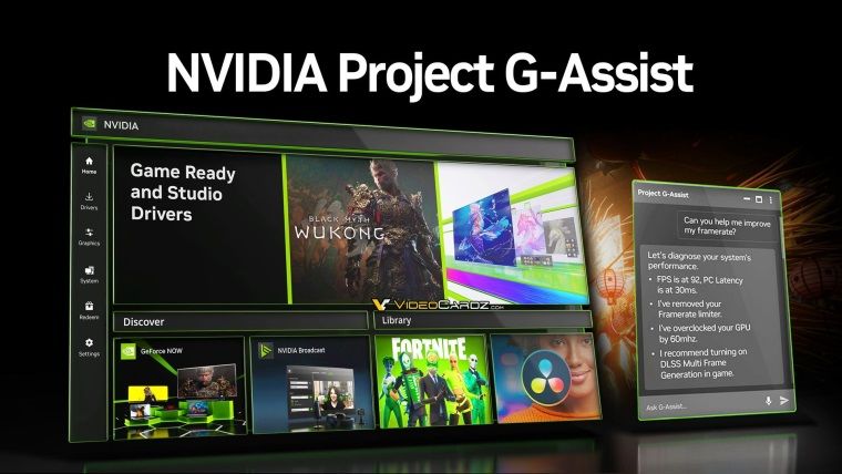 NVIDIA Project G-Assist Tanıtıldı