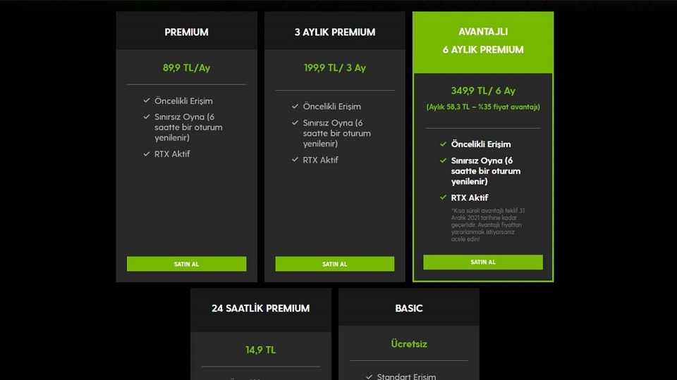 GeForce Now aylık planlarında fiyat artışı yaşandı