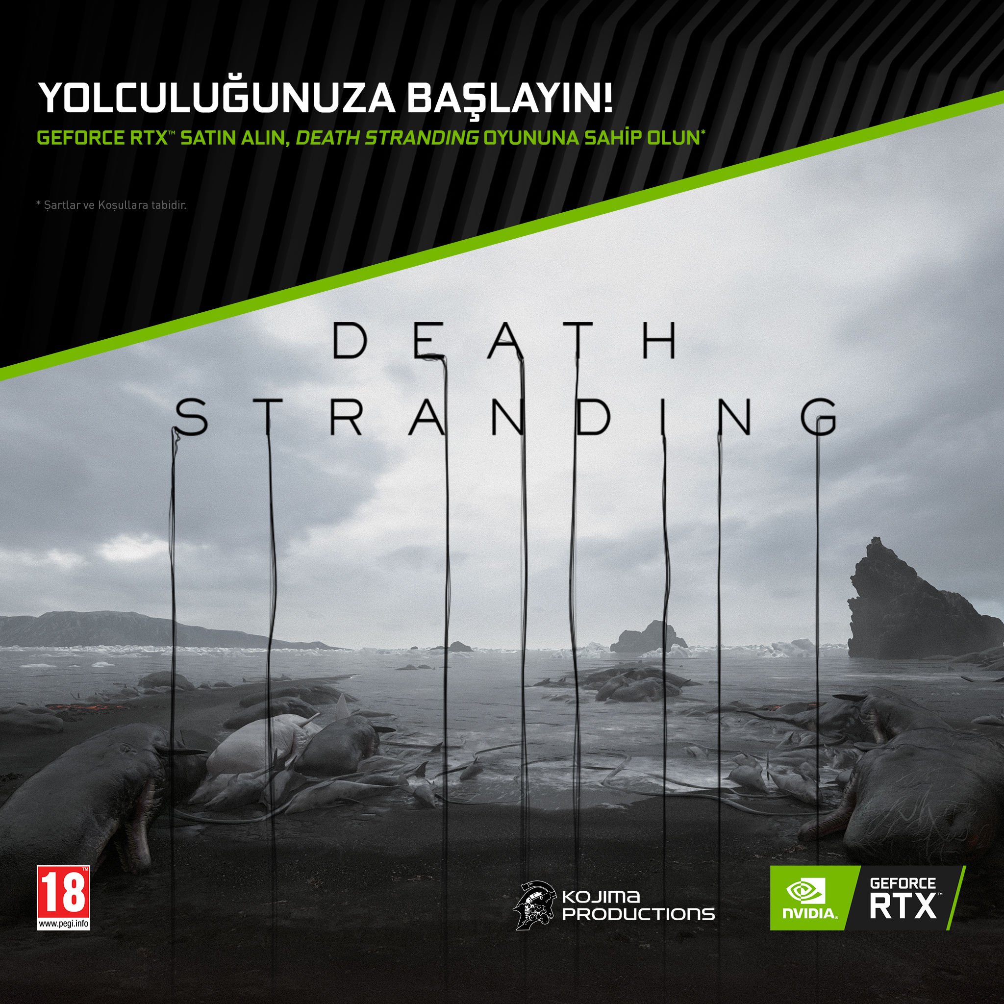 GeForce RTX kart alanlara Death Stranding bedava verilecek