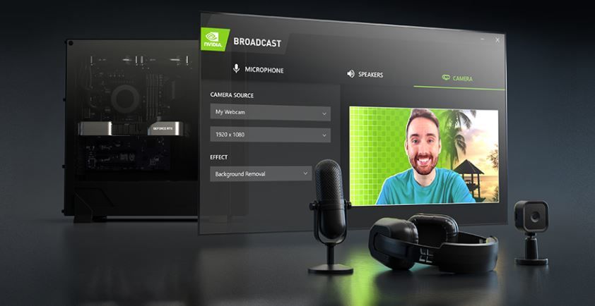 NVIDIA Broadcast yayın uygulaması nedir?