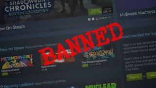 1000'den fazla oyun Steam mağazasından şutlandı