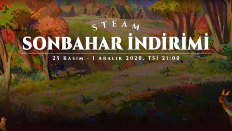 Steam sonbahar indirimleri başladı