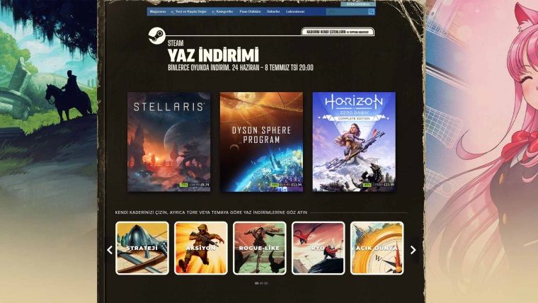 Steam yaz indirimleri 2021 başladı