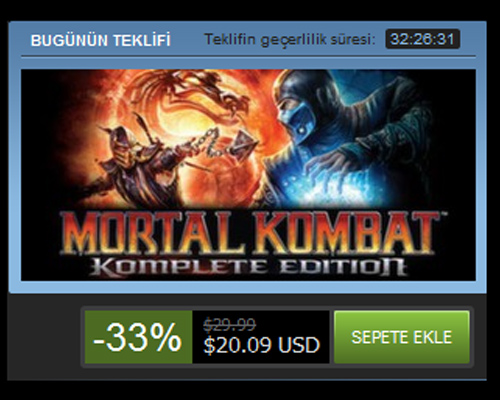 Fatality yapmak isteyenlere indirimli Mortal Kombat sunuldu