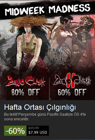 Steam'in hafta ortası çılgınlığında yeni sayfa