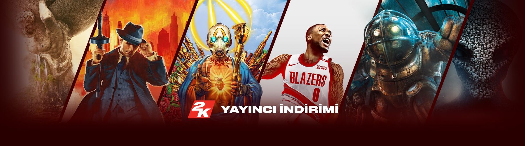 2K oyunları Steam indirimlerinde