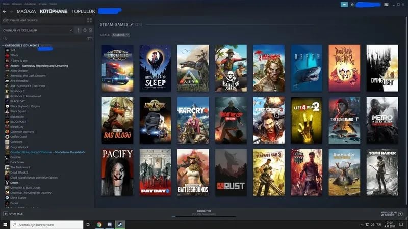 Steam’in Gücü Oyuncuların Oynamadığı Oyunlarda Gizli