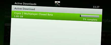 Crysis 2'nin XBL için kapalı betası başladı!