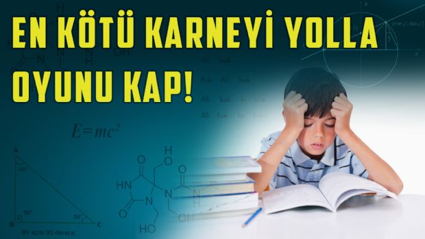 En kötü karneyi yolla ödülü kap!