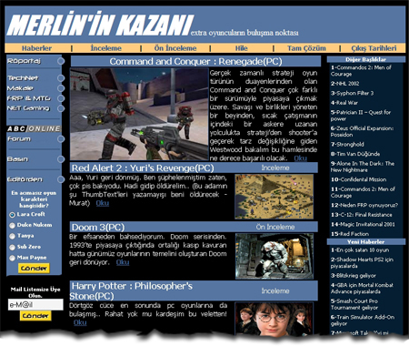 Dünden bugüne Merlin...