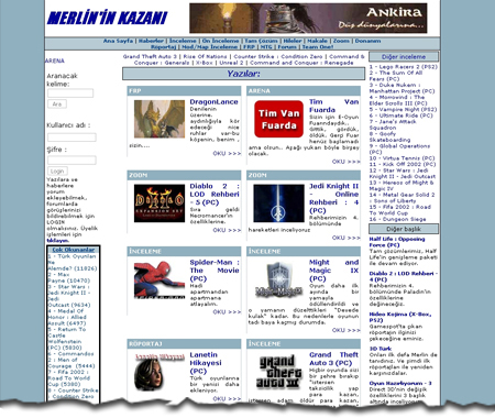 Dünden bugüne Merlin...
