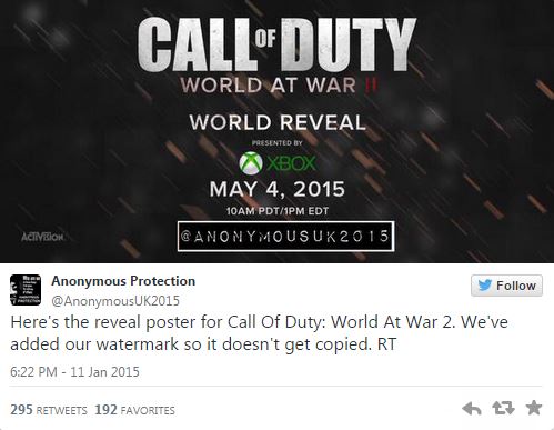 Söylenti: Call of Duty: World at War 2, Mayıs ayında duyurulacak
